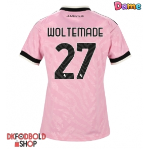 Juventus Nick Woltemade #27 Udebanetrøje Dame 2026-27 Kort ærmer Juventus Nick Woltemade #27 Udebanetrøje Dame 2026-27 Kort ærmer